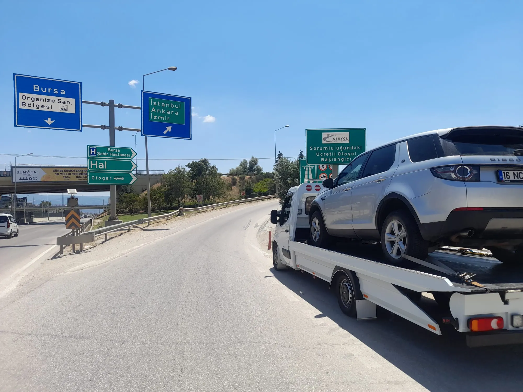 Bursa Highway Tow Truck